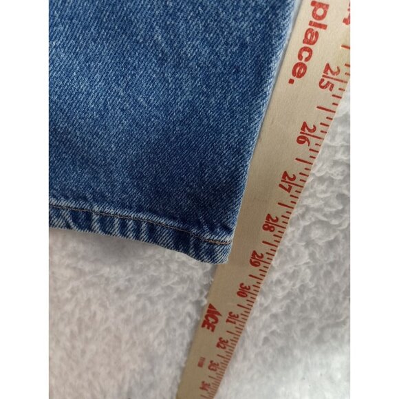 VTG Tommy Hilfiger Denim Mom Jeans Relaxed Fit High Rise Women's 6 Big Flag Logo - Picture 8 of 11